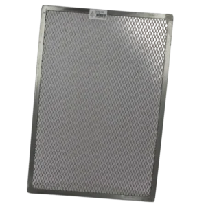 Grille à Pizza Rectangulaire en Maille d'Aluminium 41 x 28 cm | Shopifit