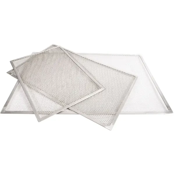 Grille à Pizza Rectangulaire en Maille d'Aluminium 41 x 28 cm | Shopifit – Image 2