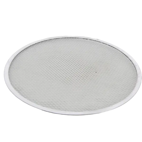 Grille à Pizza Ronde en Maille d'Aluminium 230 mm - Shopifit
