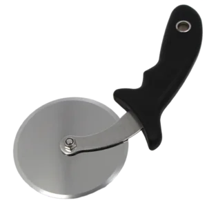 Roulette à Pizza Ergonomique en Inox 10 cm - Coupe XL | Shopifit